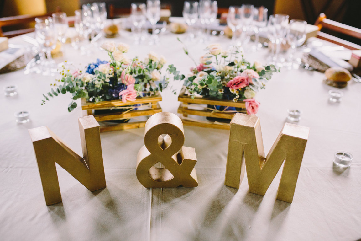 decoracion mesas boda rustica