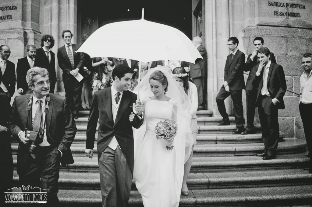 boda con lluvia