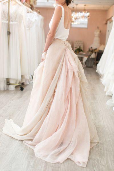 vestido novia rosa cuarzo