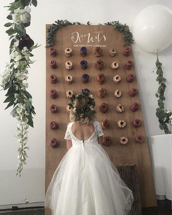 donuts en tu boda