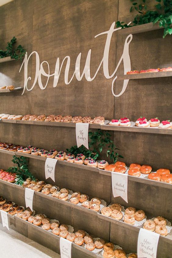 donuts wedding