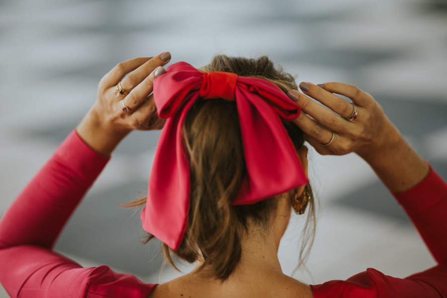 Lazo de pelo para niñas, Ceremonia invierno